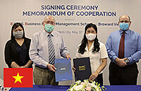 Signing Ceremony - Memorandum of Cooperation between Broward Vietnam and B.H.M.S. Switzerland